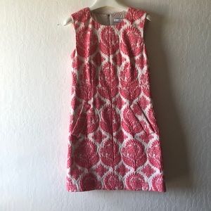 DVF A-Line Mini Jacquard Dress Size 10
